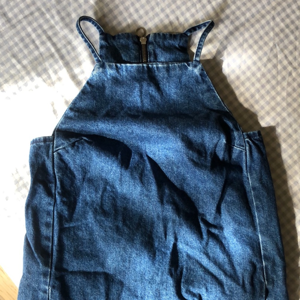 TOPSHOP Denim Dress